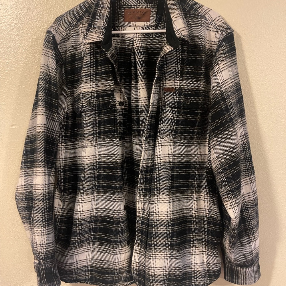 Orvis Black and White Checkered Jacket